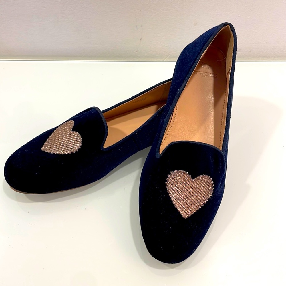 Crewcuts Girls Swede Loafers Size 2